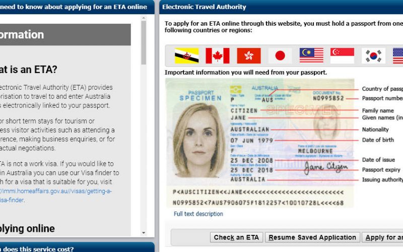 Новая Зеландия вводит новый налог для путешественников Electronic Travel Authority