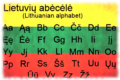 Сравниваем литовский язык и русский язык